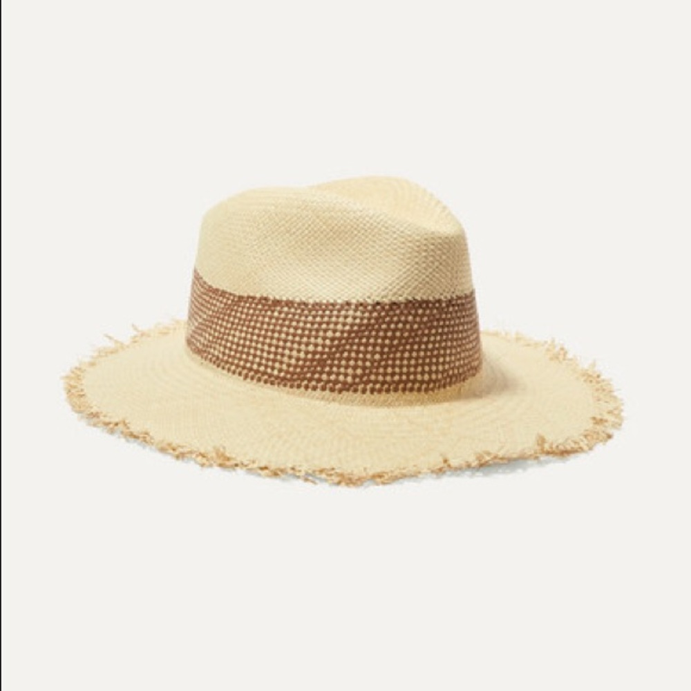 Rag & Bone Frayed Straw Panama Hat
